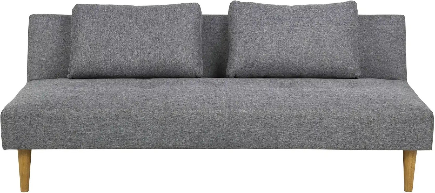 Schlafsofa Lucca ¦ grau ¦ Maße (cm): B: 180 H: 74 T: 86.0 Polstermöbel > Sofas > 2-Sitzer - Höffner