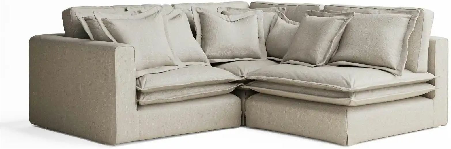 Thumbnail - Ecksofa Amalfi ¦ beige ¦ Maße (cm): B: 238 H: 90 Polstermöbel > Sofas > Ecksofas - Höffner