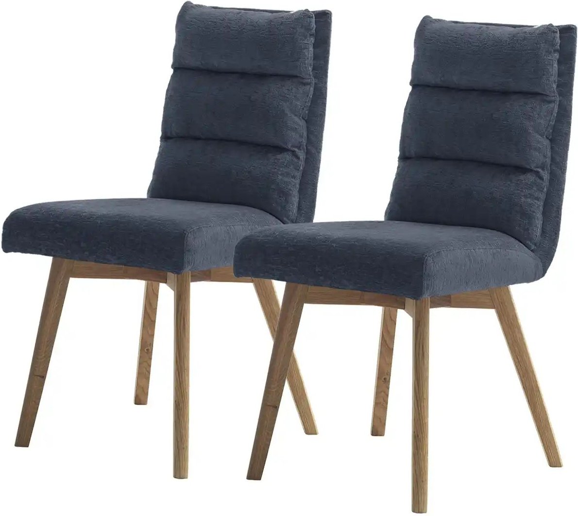 Woodford Esszimmerstuhl im 2er Set Kalama ¦ blau ¦ Maße (cm): B: 49 H: 91 T: 43.0 Stühle > Küchenstühle > Polster Küchen...