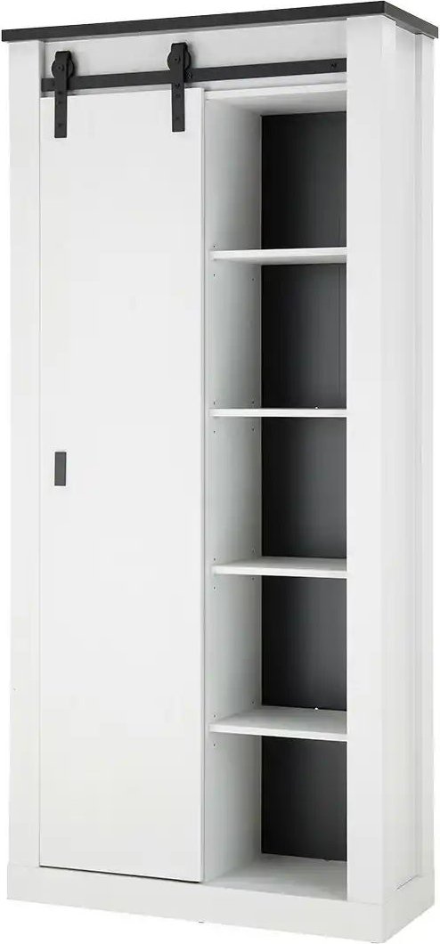 Mehrzweckschrank Sintra ¦ weiß ¦ Maße (cm): B: 92 H: 200 T: 37.0 Schränke > Dielenschränke - Höffner