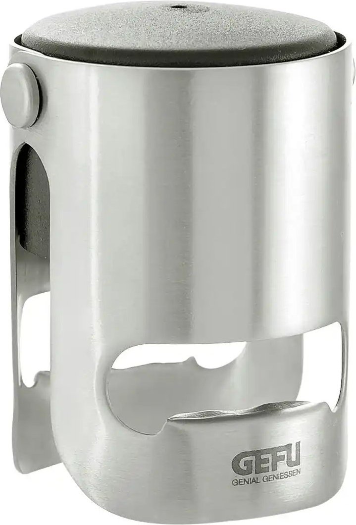 Gefu Sektflaschenverschluss SPARKY ¦ silber ¦ Edelstahl ¦ Maße (cm): H: 3,7 Ø: 5.2 Küchenzubehör & Helfer > Küchenhelf...