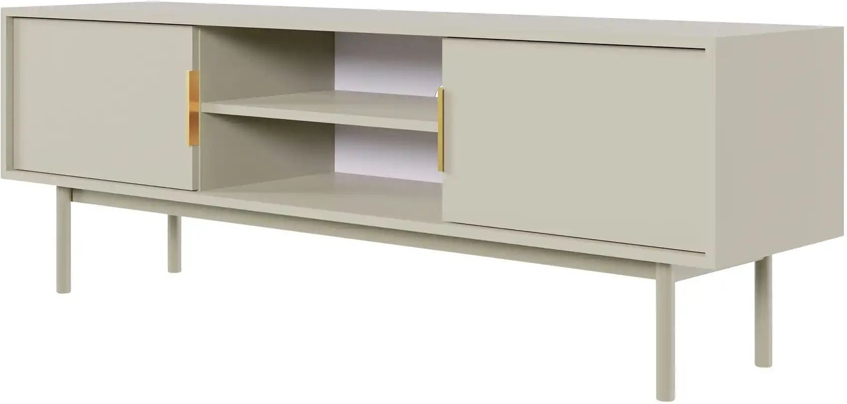 TV-Lowboard Vinchio ¦ beige ¦ Maße (cm): B: 154 H: 54 T: 39.0 Kommoden & Sideboards > Lowboards - Höffner