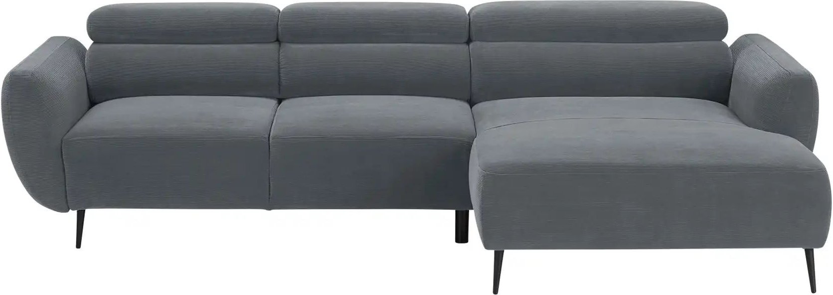switch Ecksofa Allisson ¦ grau ¦ Maße (cm): B: 277 H: 98 T: 174.0 Polstermöbel > Sofas > Ecksofas - Höffner