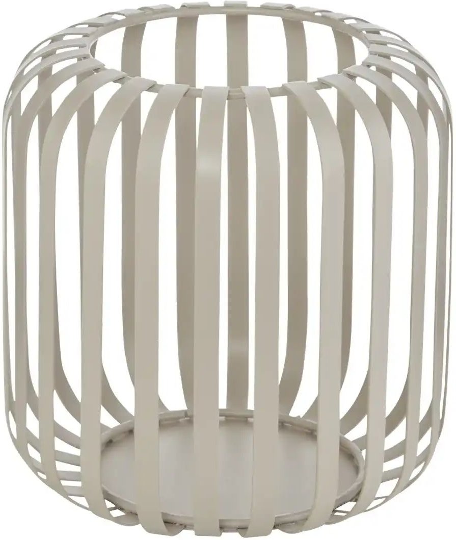 HOME STORY Windlicht ¦ creme ¦ Metall ¦ Maße (cm): H: 14,5 Ø: 13.8 Accessoires > Kerzen & Kerzenständer - Höffner