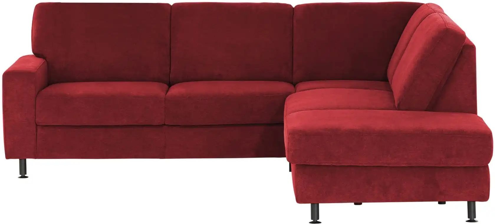 meinSofa Ecksofa Jana ¦ rot ¦ Maße (cm): B: 237 H: 85 T: 235.0 Polstermöbel > Sofas > Ecksofas - Höffner