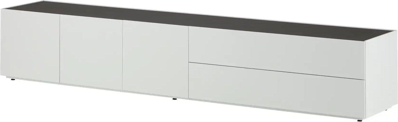 sound+vision Lowboard Leandro ¦ weiß ¦ Maße (cm): B: 240 H: 40 T: 43.0 Kommoden & Sideboards > Lowboards - Höffner
