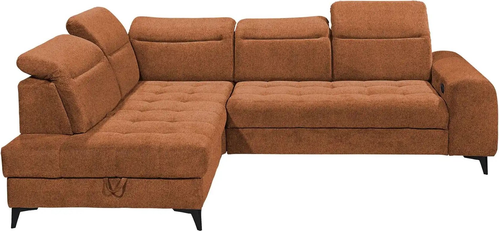 Ecksofa Rockdale ¦ braun ¦ Maße (cm): B: 282 H: 90 T: 200.0 Polstermöbel > Sofas > Ecksofas - Höffner
