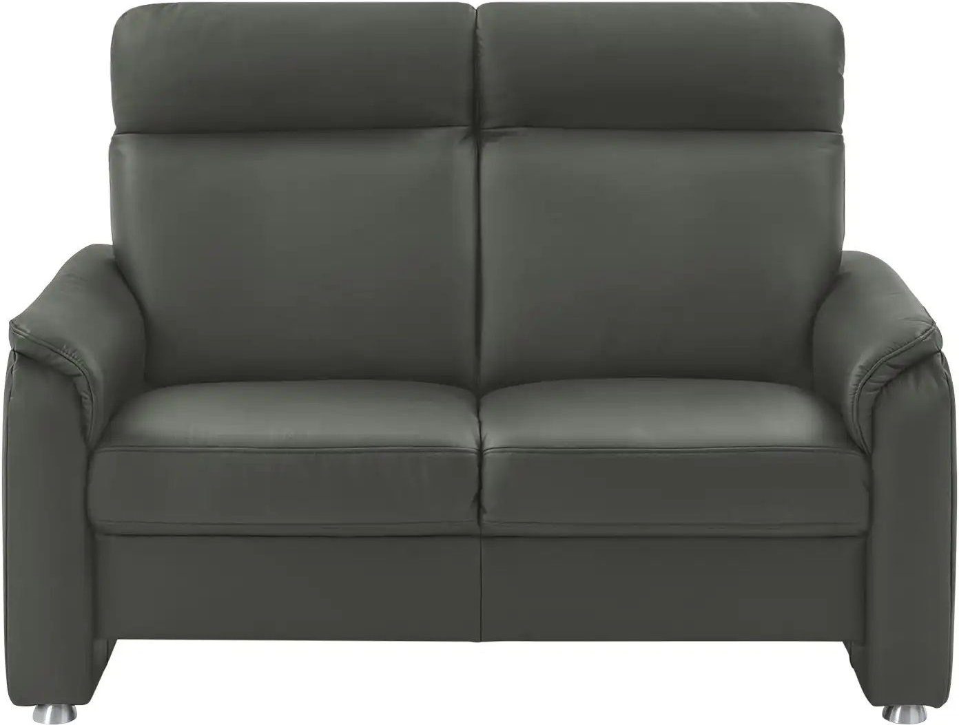 meinSofa Sofa 2-sitzig Luc ¦ grau ¦ Maße (cm): B: 156 H: 107 T: 95.0 Polstermöbel > Sofas > 2-Sitzer - Höffner