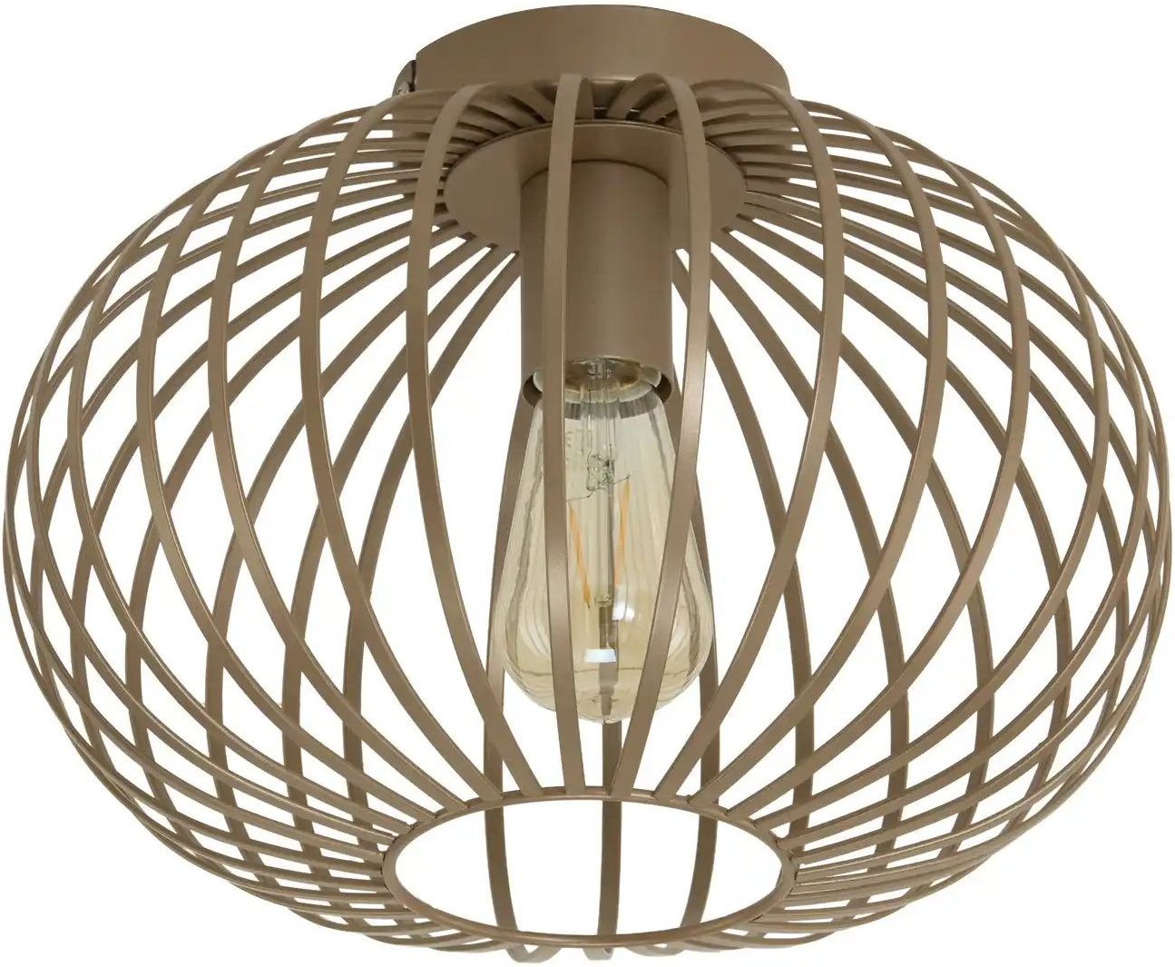 KHG Deckenleuchte ¦ beige ¦ Maße (cm): H: 25 Ø: 35 Lampen & Leuchten > Deckenleuchten - Höffner