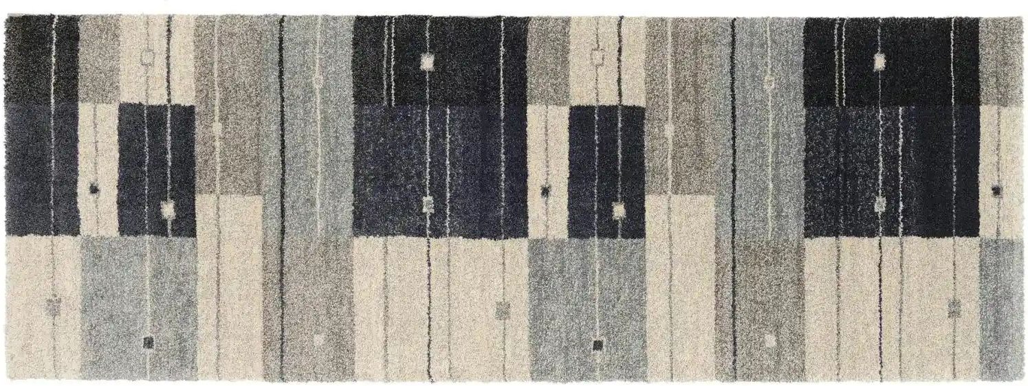 Kurzflorteppich ¦ grau ¦ Synthetische Fasern ¦ Maße (cm): B: 80 H: 2 Teppiche > Läufer - Höffner