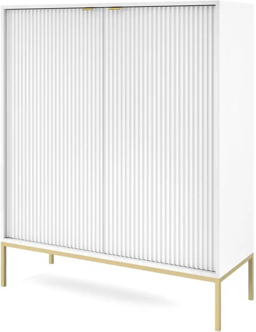 Selsey Highboard  Vellore ¦ weiß ¦ Maße (cm): B: 104 H: 125 Kommoden & Sideboards > Highboards - Höffner