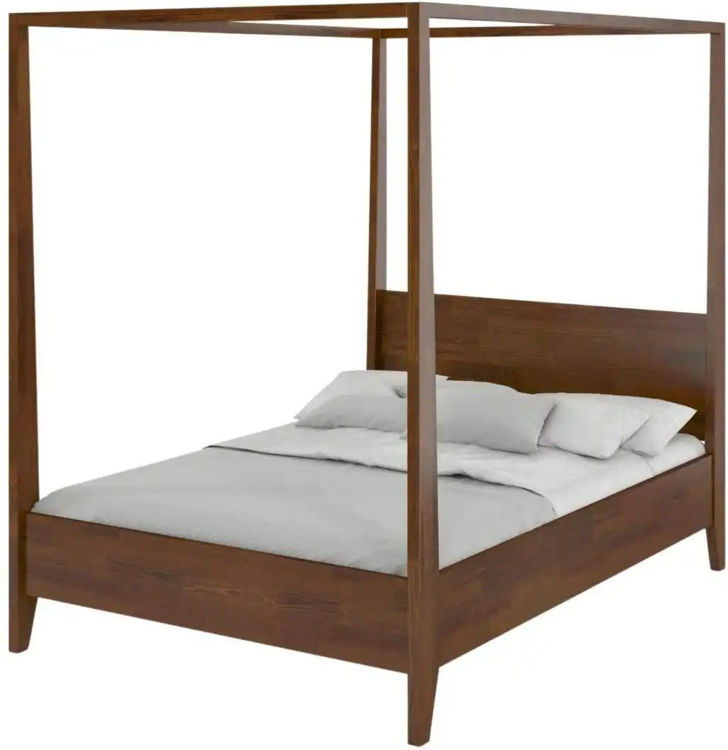 Himmelbett aus Massivholz Canopy ¦ holzfarben ¦ Maße (cm): B: 189 H: 195 Betten > Bettgestelle - Höffner