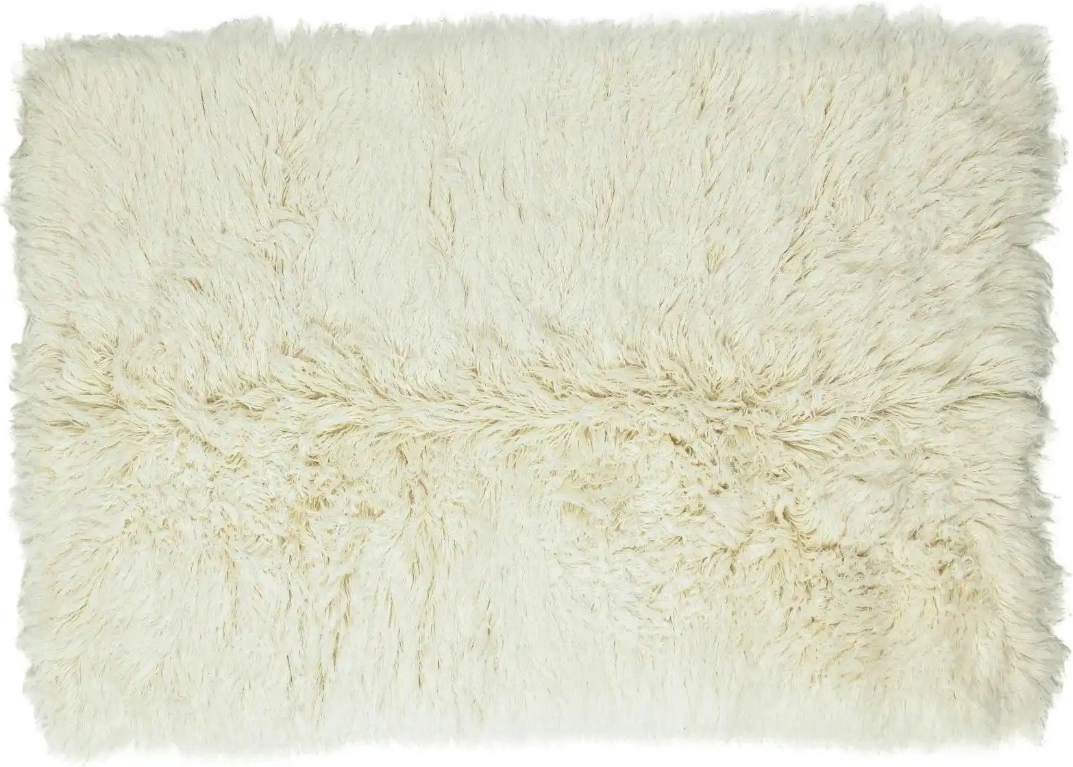 THEKO Flokati Wollteppich Flokos ¦ beige ¦ Wolle ¦ Maße (cm): B: 90 H: 10 Teppiche > Hochflorteppiche - Höffner