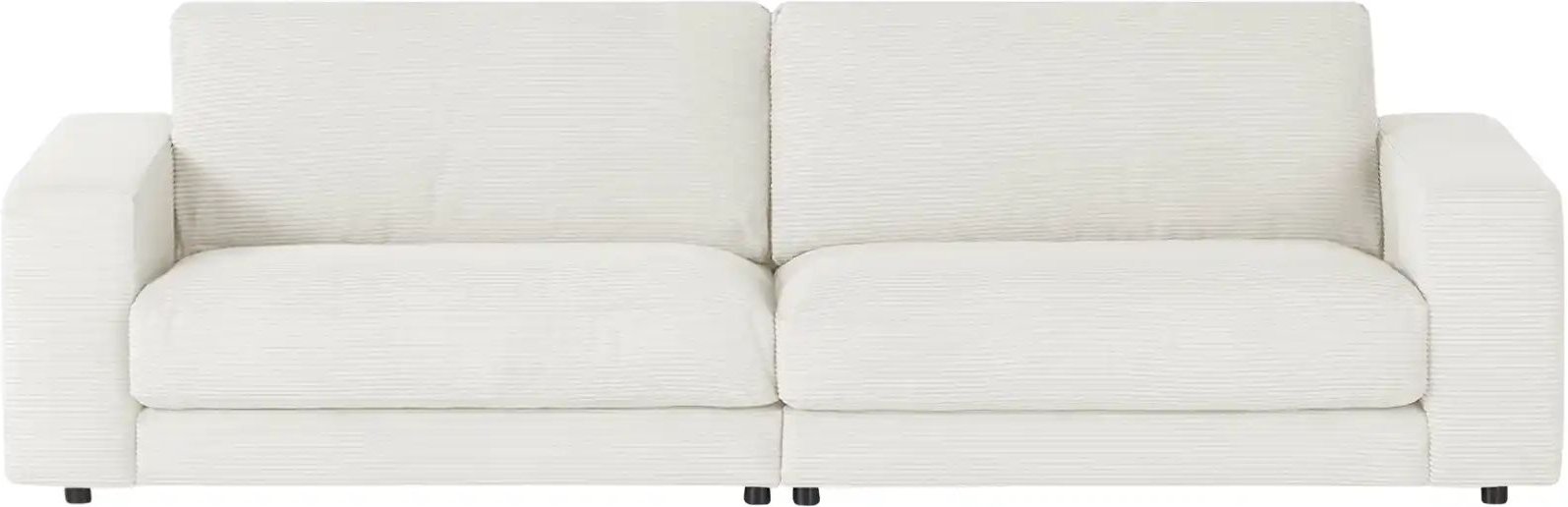 Jette Home Sofa Cord Sila ¦ weiß ¦ Maße (cm): B: 250 H: 85 T: 107.0 Polstermöbel > Sofas > 3-Sitzer - Höffner