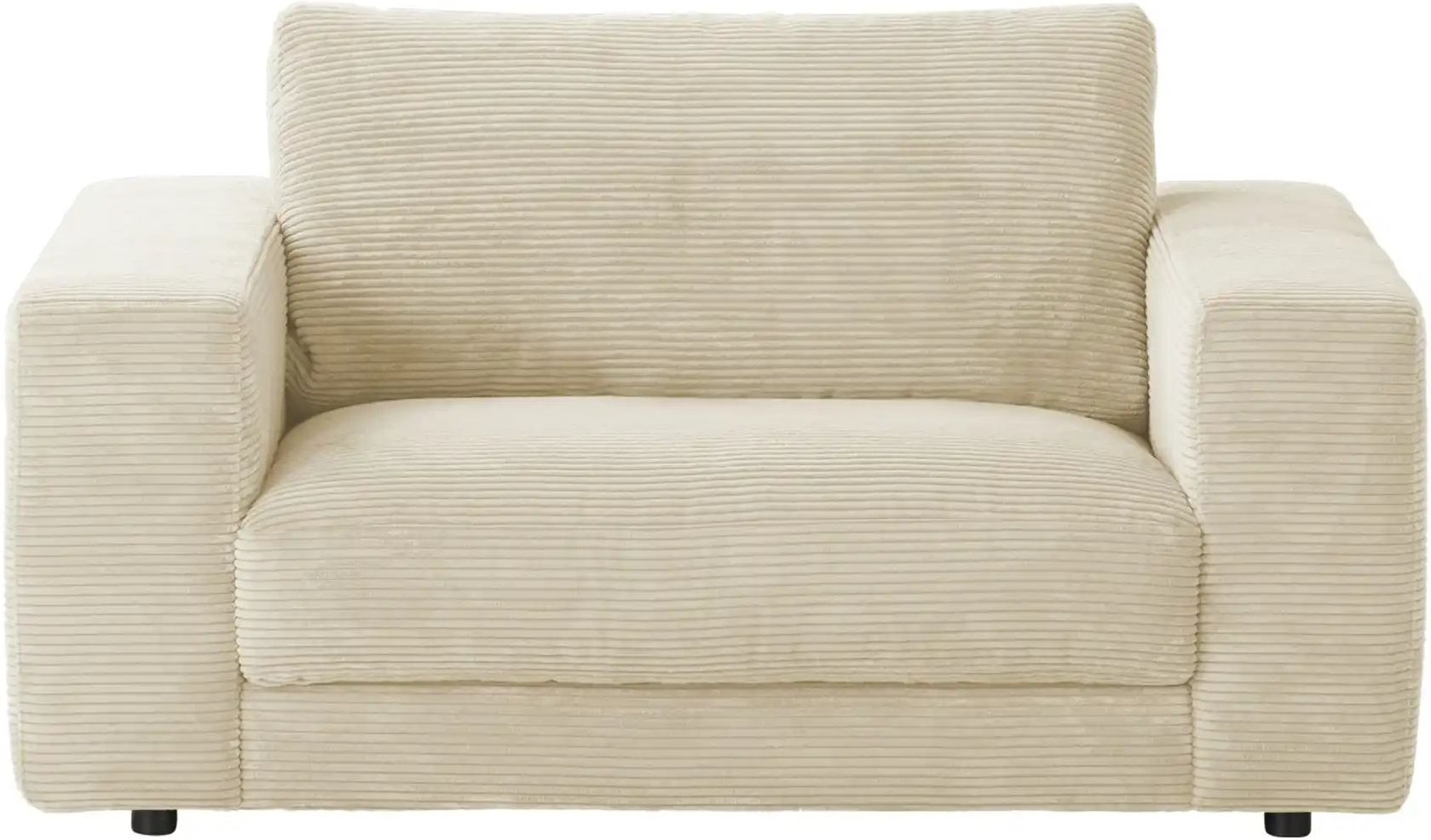 Thumbnail - Jette Home Megasessel aus Cord Sila ¦ creme ¦ Maße (cm): B: 150 H: 85 T: 107.0 Polstermöbel > Sofas > Einzelsofas - Höf...