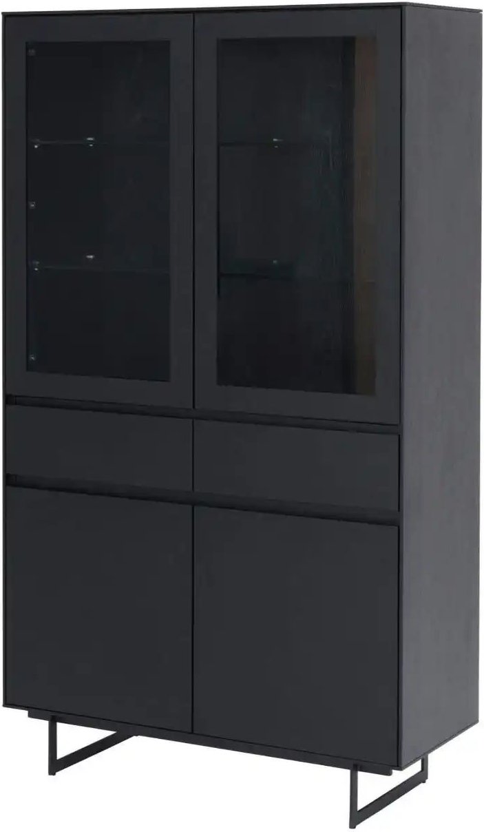 Furnhouse Vitrine ¦ holzfarben ¦ Maße (cm): B: 110 H: 190 Schränke > Vitrinen - Höffner