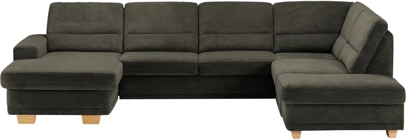 Thumbnail - meinSofa Wohnlandschaft aus Mikrofaser Marc ¦ braun ¦ Maße (cm): B: 311 H: 85 T: 234.0 Polstermöbel > Sofas > Wohnlandsc...