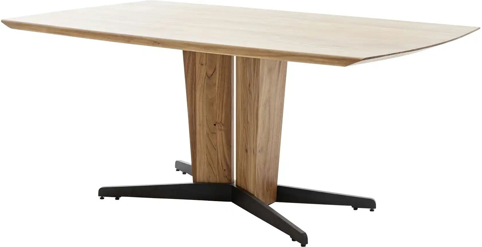 Woodford Säulentisch aus Massivholz Trenton ¦ holzfarben ¦ Maße (cm): B: 100 H: 77 Tische > Esstische > Esstische massiv...