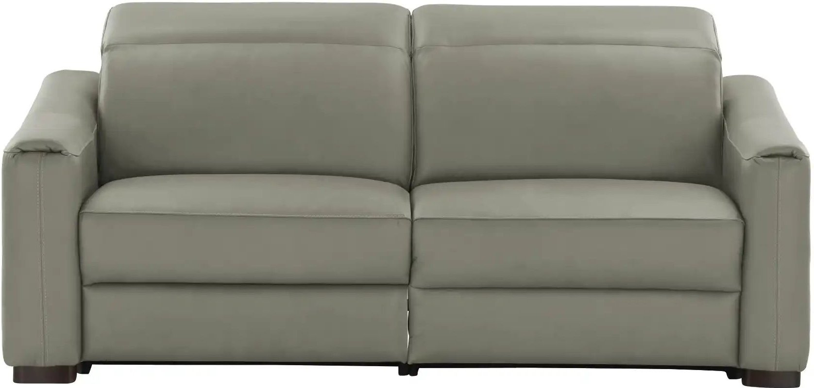 Ravensberger Werkstätten Einzelsofa Echtlederbezug Corby ¦ grau ¦ Maße (cm): B: 196 H: 102 T: 107.0 Polstermöbel > Sofas...