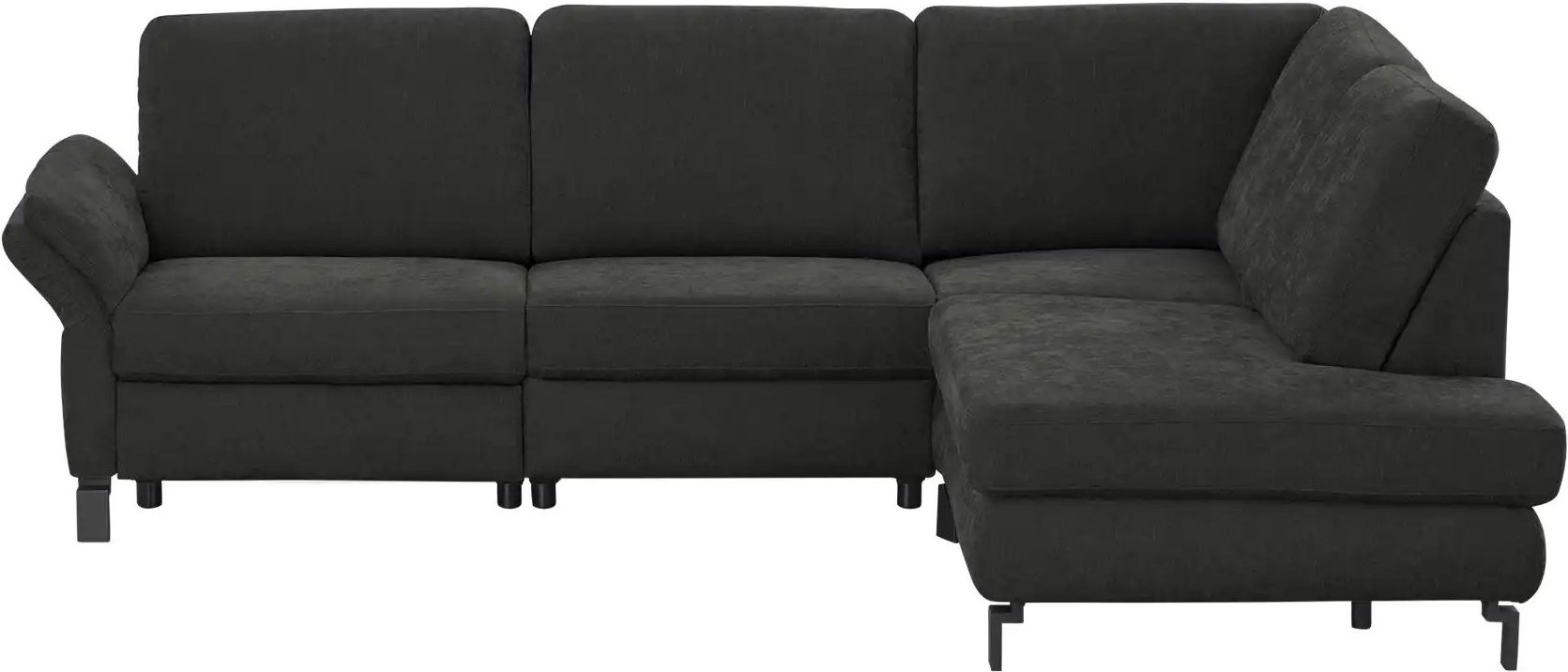 Max Schelling Ecksofa Flachgewebe Maximum Plus ¦ schwarz ¦ Maße (cm): B: 265 H: 91 T: 200.0 Polstermöbel > Sofas > Eckso...