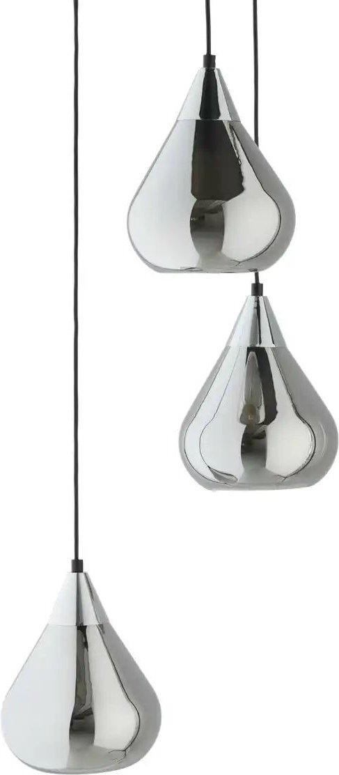 Jette Home Pendelleuchte ¦ grau ¦ Maße (cm): H: 150 Ø: 30 Lampen & Leuchten > Hängeleuchten - Höffner