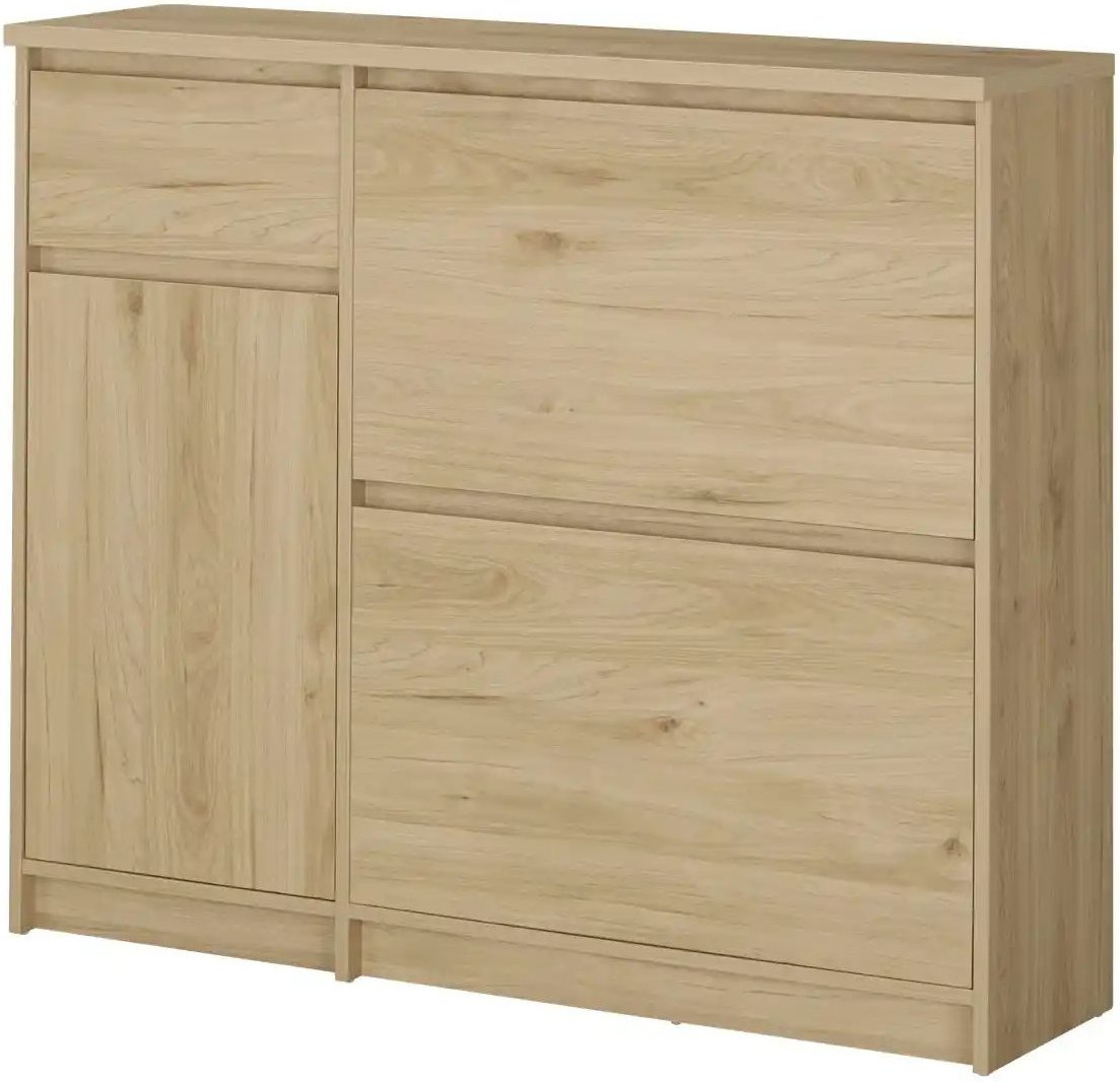 Schuhschrank Nardo ¦ holzfarben ¦ Maße (cm): B: 108,9 H: 92,9 T: 31.5 Garderoben & Kleiderstangen > Garderoben Schuhsch...