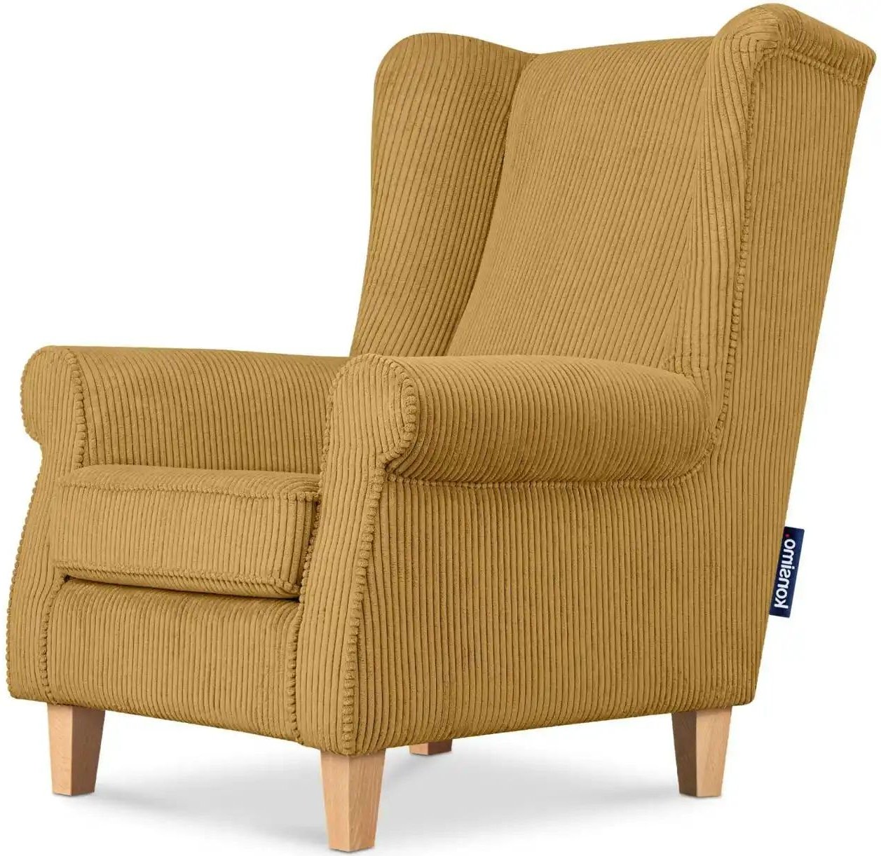 KONSIMO Ohrensessel Miles ¦ gelb ¦ Maße (cm): B: 82 H: 105 Polstermöbel > Sessel > Ohrensessel - Höffner