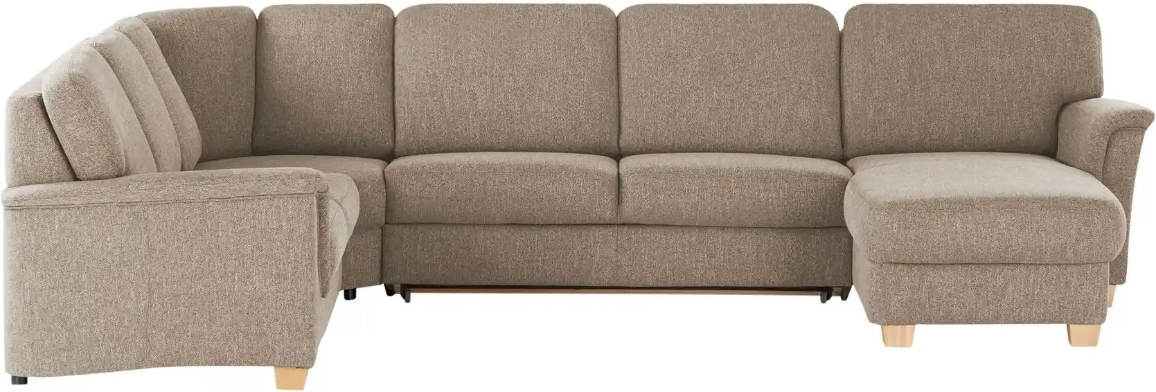 smart Wohnlandschaft Valencia ¦ braun ¦ Maße (cm): B: 341 Polstermöbel > Sofas > Schlafsofas - Höffner