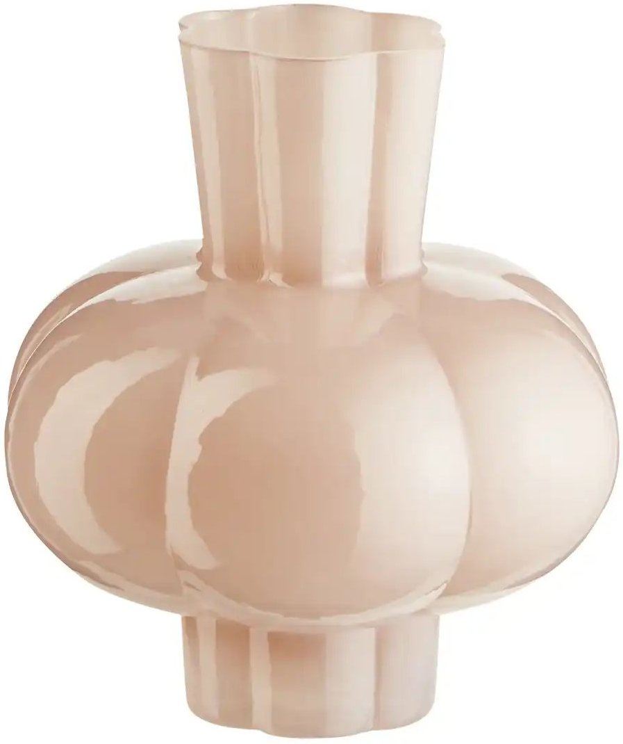 HOME STORY Vase   ¦ rosa/pink ¦ Glas ¦ Maße (cm): H: 20  Ø: 17 Accessoires > Vasen - Höffner
