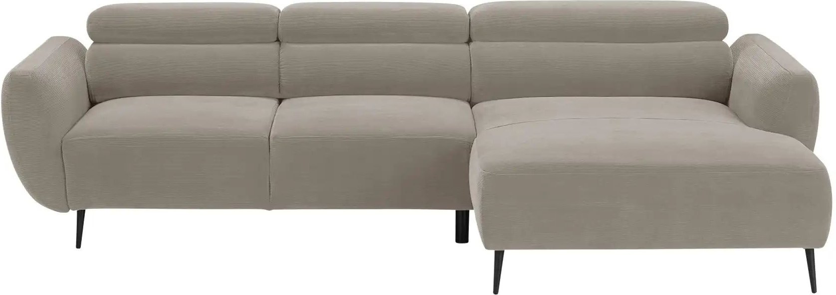 switch Ecksofa Allisson ¦ grau ¦ Maße (cm): B: 277 H: 98 T: 174.0 Polstermöbel > Sofas > Ecksofas - Höffner