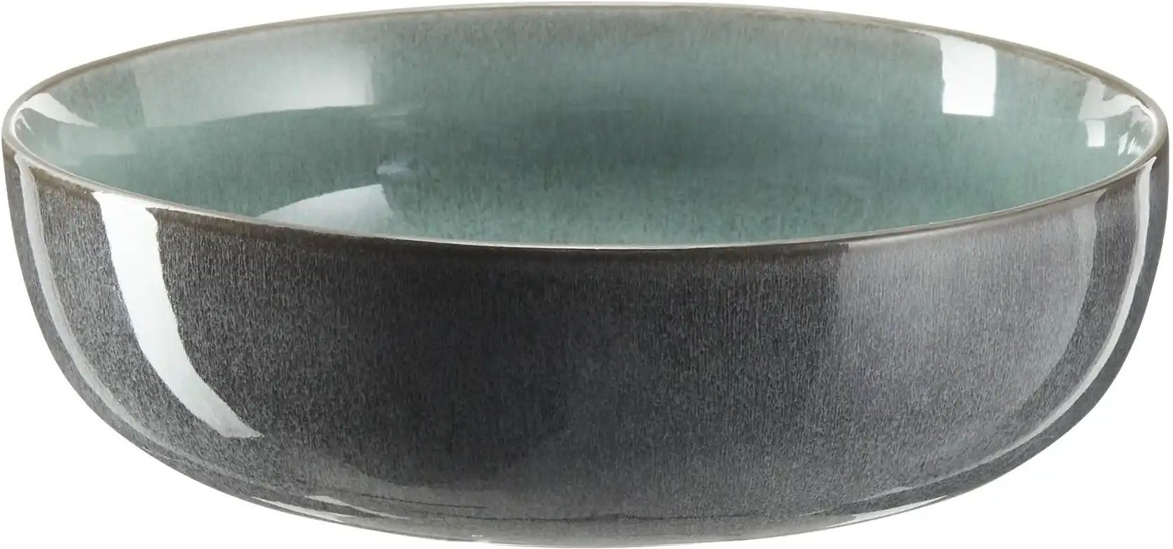 Peill+Putzler Schüssel Rimini ¦ grün ¦ Steinzeug/Steingut ¦ Maße (cm): H: 8,2 Ø: 25 Geschirr > Einzelgeschirrteile - H...