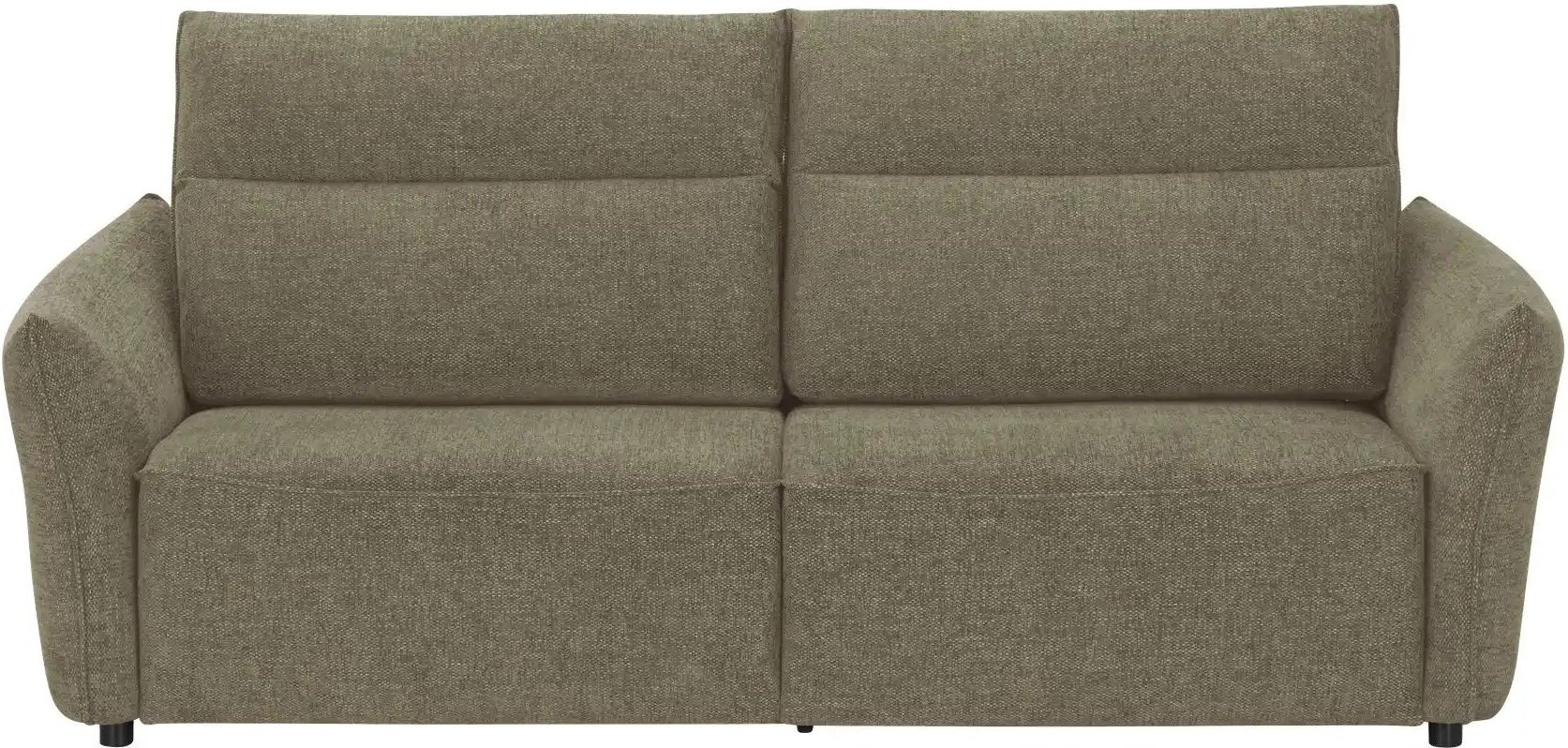 Thumbnail - smart Big Sofa Linda ¦ grün ¦ Maße (cm): B: 226 H: 78 T: 100.0 Polstermöbel > Sofas > 3-Sitzer - Höffner