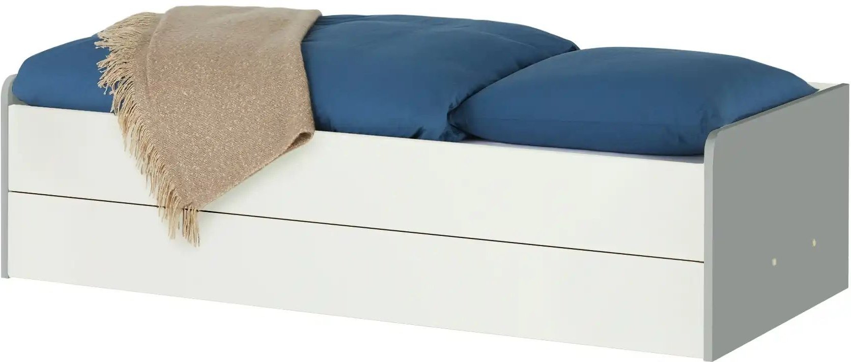 Stauraumbett Grow Up ¦ weiß ¦ Maße (cm): B: 127 H: 54,5 Betten > Bettgestelle - Höffner