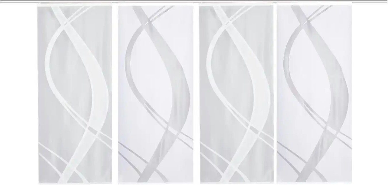 HOME Wohnideen Schiebevorhang ¦ weiß ¦ Maße (cm): B: 57 H: 145 Gardinen & Rollos > Gardinen & Vorhänge > Schiebegardin...