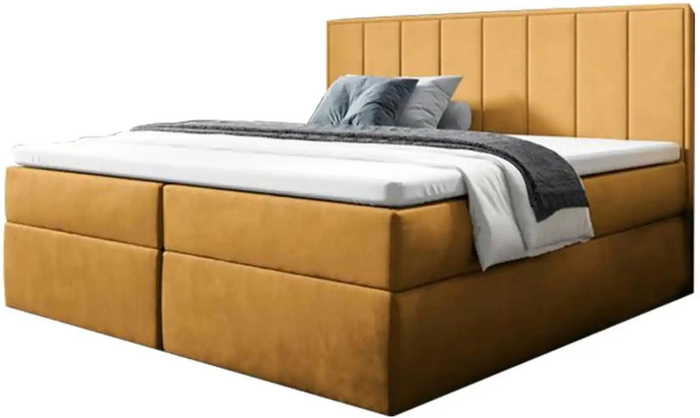 Boxbett mit Bettkasten Havana ¦ gelb ¦ Maße (cm): B: 120 H: 110 Betten > Komfortbetten - Höffner