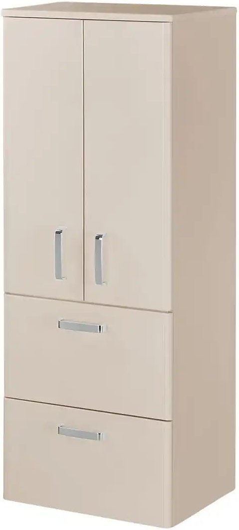 Midischrank Bodensee ¦ beige ¦ Maße (cm): B: 50 H: 130 T: 39.0 Schränke > Badschränke > Bad-Midischränke - Höffner