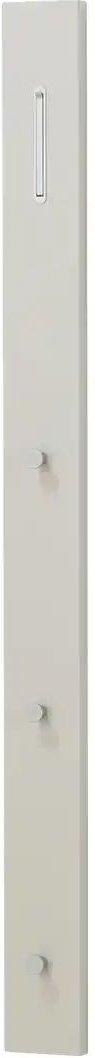 Thumbnail - Garderobenpaneel Stella ¦ creme ¦ MDF-Platte ¦ Maße (cm): B: 10 H: 125 T: 5.0 Garderoben & Kleiderstangen > Wandgarder...