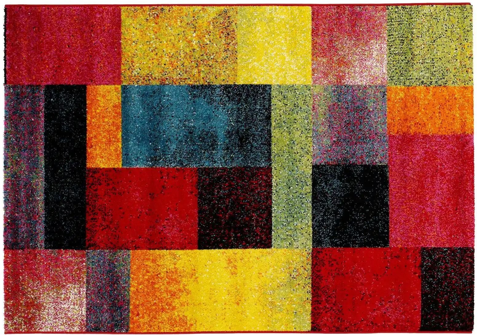 Teppich Airbrush Quattro ¦ mehrfarbig ¦ Synthetische Fasern ¦ Maße (cm): B: 140 H: 2 Teppiche > Wohnteppiche - Höffner