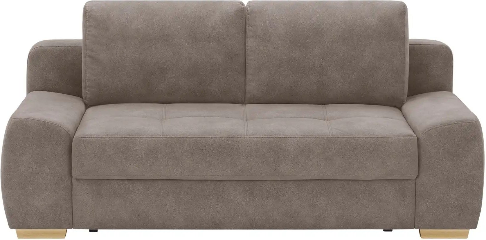 Thumbnail - bobb Schlafsofa mit pflegeleichtem Bezugsstoff Eleny ¦ braun ¦ Maße (cm): B: 210 H: 96 T: 108.0 Polstermöbel > Sofas > ...