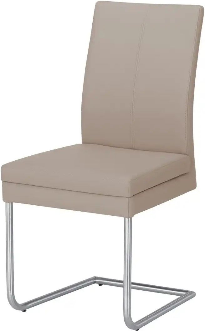 Woodford Kunstleder-Freischwinger mit Griff Levi ¦ beige ¦ Maße (cm): B: 43 H: 94 T: 56.0 Stühle > Schwingstühle - Höffn...