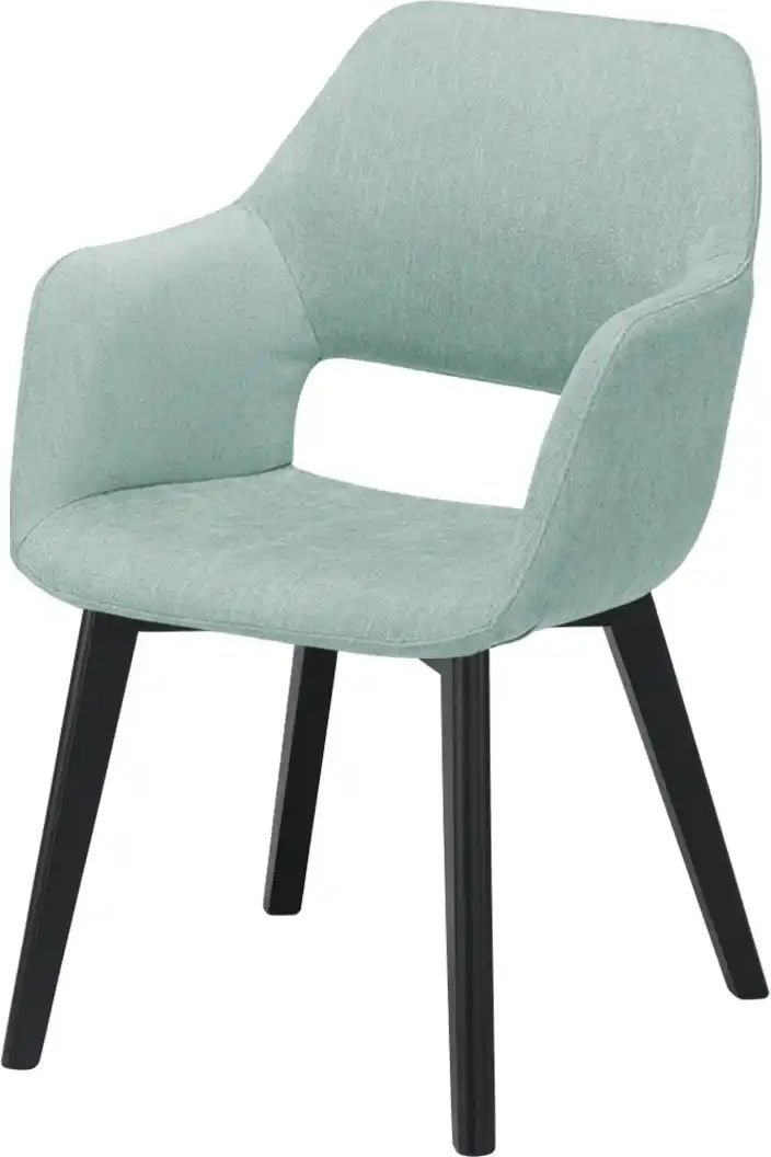 Woodford Armlehnstuhl Berlin ¦ türkis/petrol ¦ Maße (cm): B: 57 H: 85 T: 67.0 Stühle > Esszimmerstühle > Esszimmerstühl...