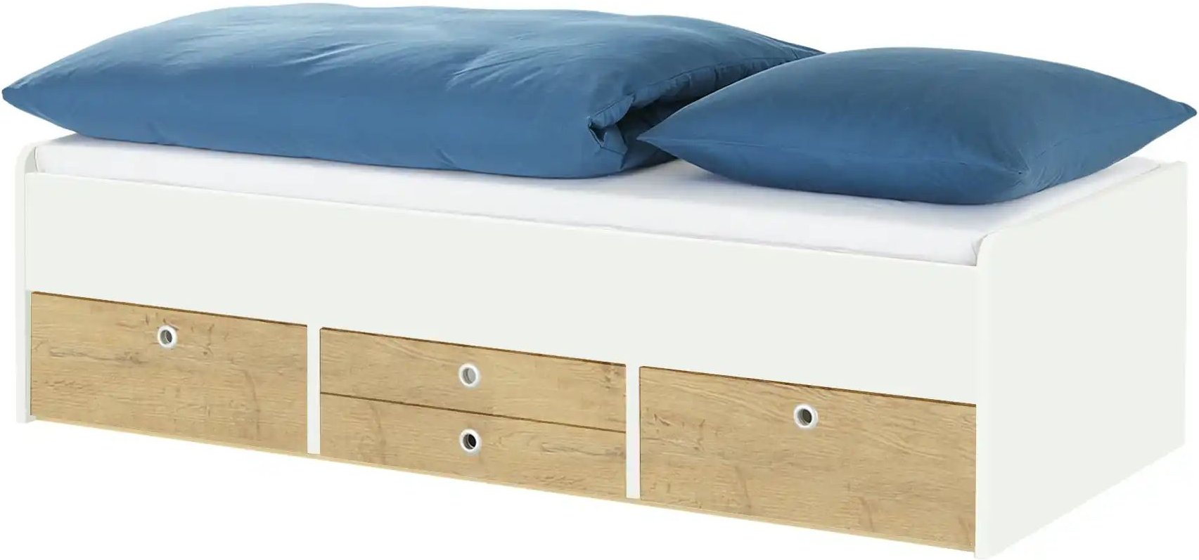 Schubkastenbett Grow Up ¦ weiß ¦ Maße (cm): B: 97 H: 54,5 Betten > Bettgestelle - Höffner