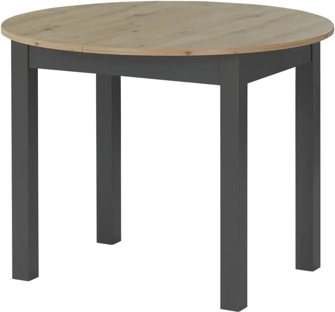 smart Ausziehbarer Esstisch in verschiedenen Größen Ben ¦ holzfarben ¦ Maße (cm): H: 75 Ø: 100 Tische > Esstische > Ess...