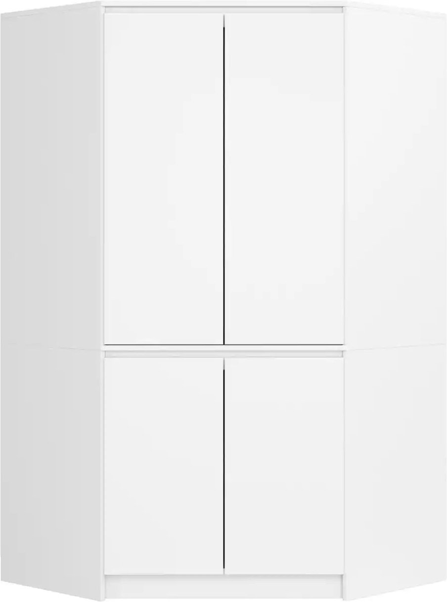 Eckschrank Ophelia ¦ weiß ¦ Maße (cm): B: 100 H: 180 Schränke > Kleiderschränke > Eck-Kleiderschränke - Höffner