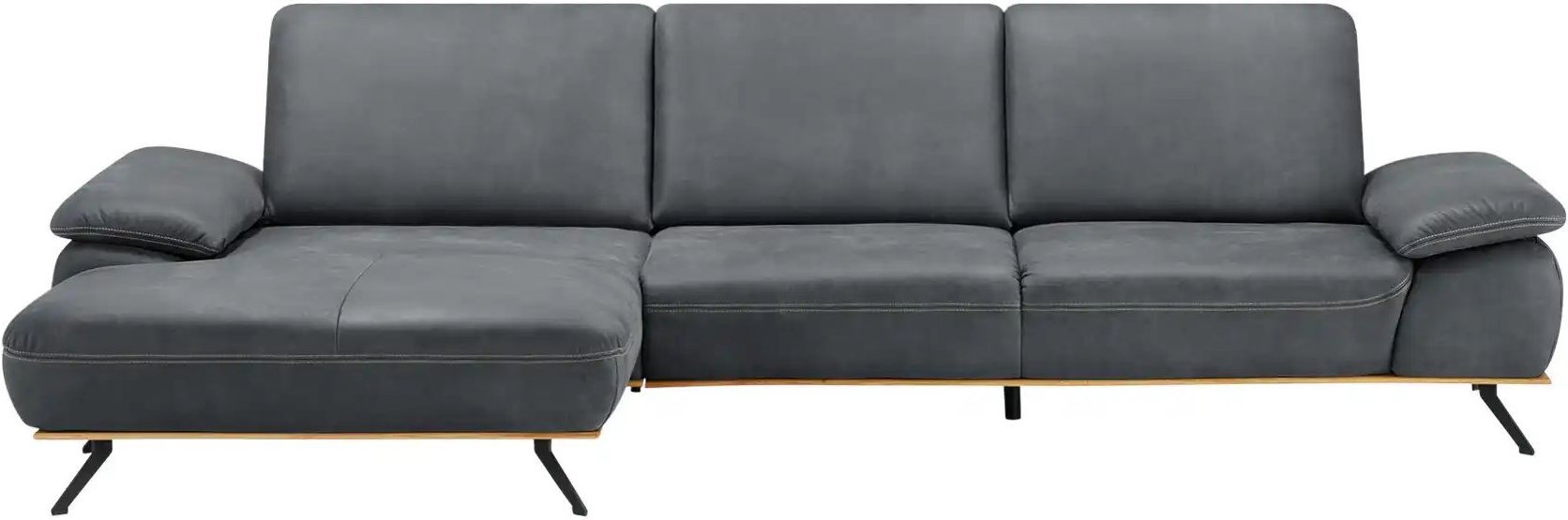 meinSofa Ecksofa Fiona ¦ grau ¦ Maße (cm): B: 322 H: 89 T: 187.0 Polstermöbel > Sofas > Ecksofas - Höffner