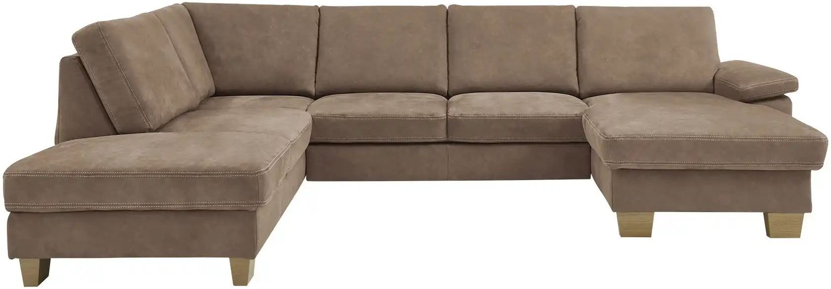 meinSofa Wohnlandschaft Samu ¦ braun ¦ Maße (cm): B: 316 H: 90 T: 235.0 Polstermöbel > Sofas > Wohnlandschaften - Höffn...
