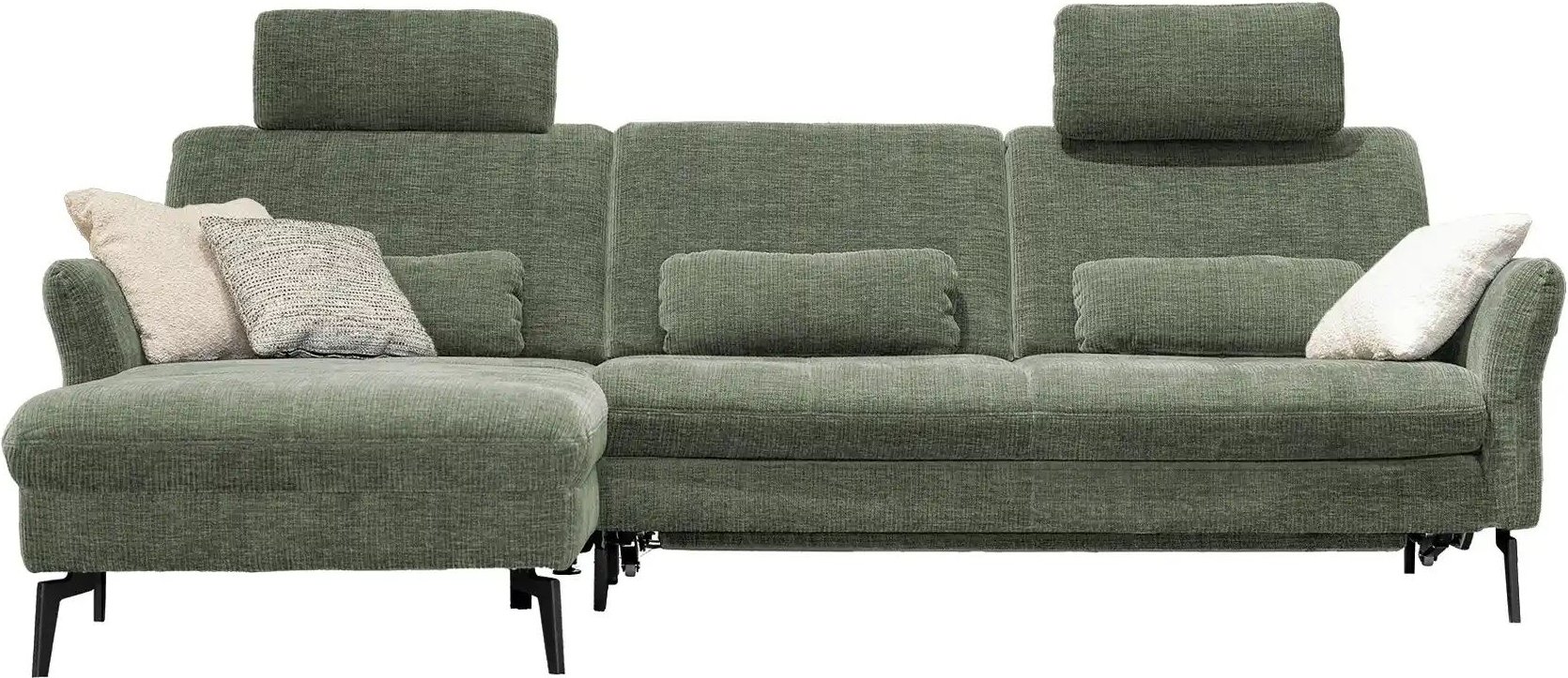 meinSofa Ecksofa Cord DANTE ¦ grün Polstermöbel > Sofas > Ecksofas - Höffner