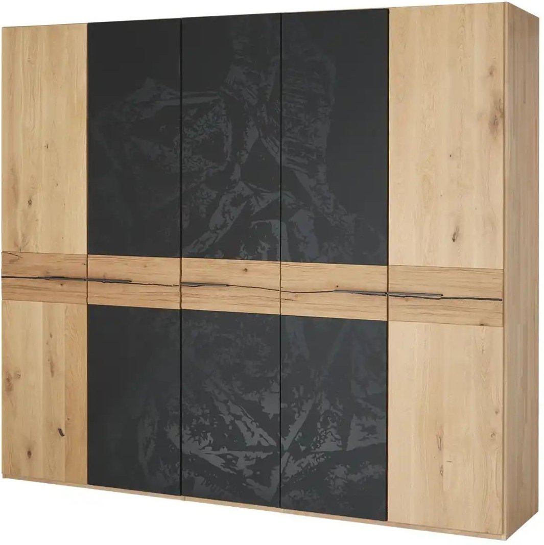 Thumbnail - Drehtürenschrank 5-türig Kava ¦ holzfarben ¦ Maße (cm): B: 249,6 H: 222,3 T: 57.0 Schränke > Kleiderschränke > Drehtür...