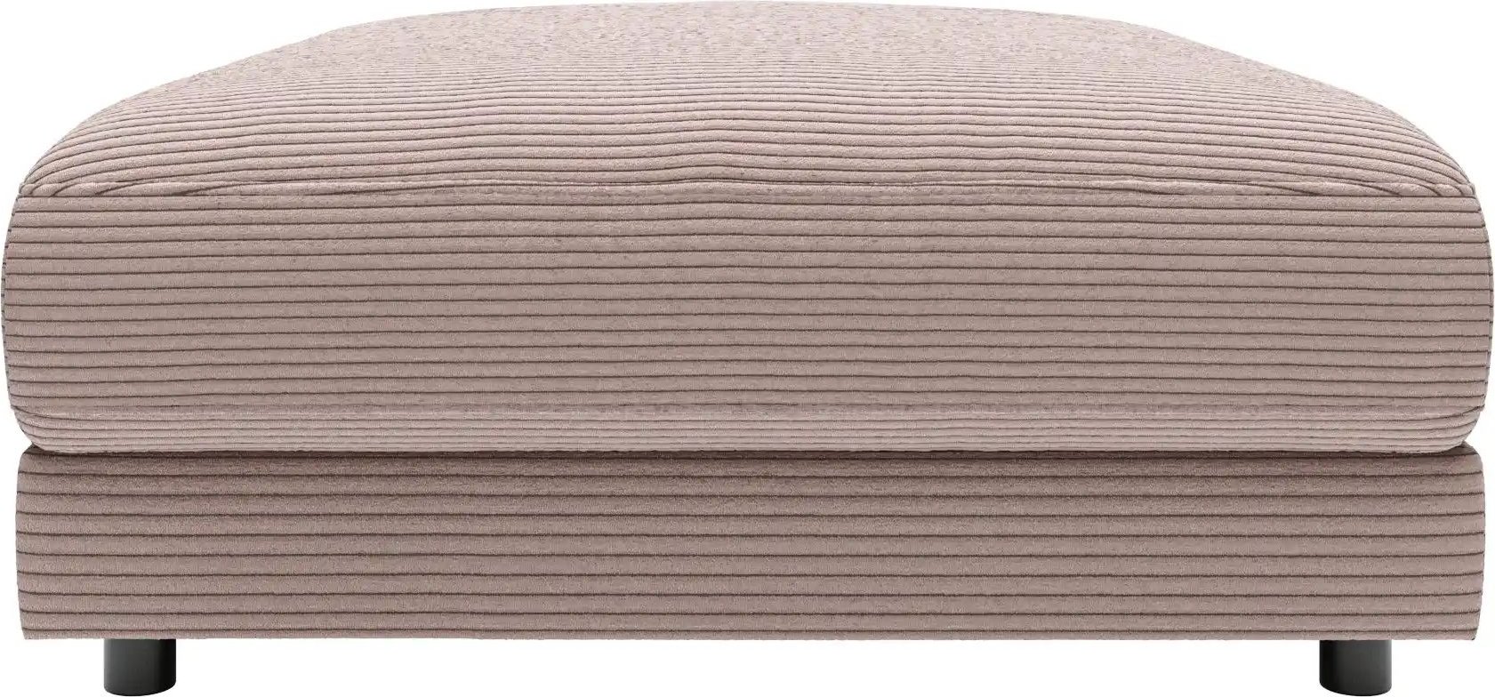 Thumbnail - Jette Home Element Hocker in Cord Sila ¦ rosa/pink ¦ Maße (cm): B: 100 H: 43 T: 127.0 Polstermöbel > Sofas > Modulsofas ...