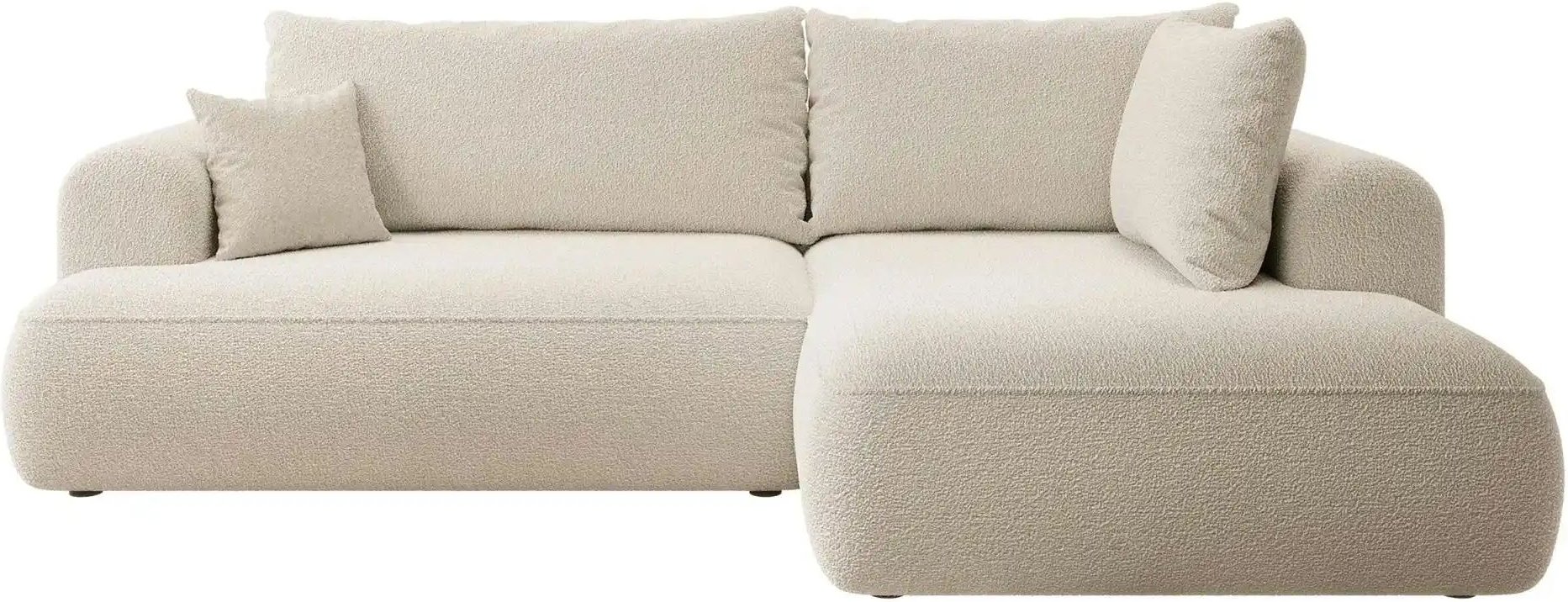 Selsey Ecksofa mit Schlaffunktion Ovo ¦ beige ¦ Maße (cm): B: 262 H: 95 Polstermöbel > Sofas > 3-Sitzer - Höffner